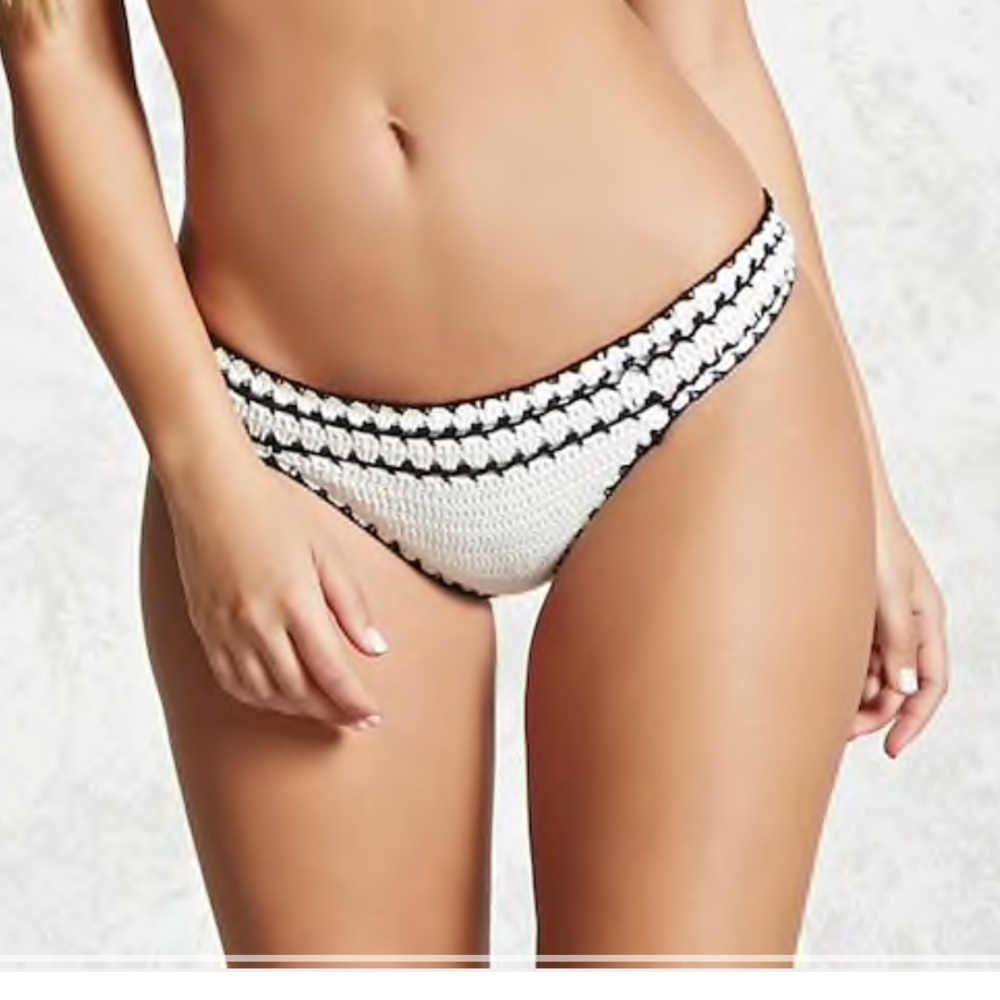 Forever 21 Crochet Bikini Bottoms